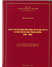 Nghiên cứu ứng dụng phẫu thuật cắt túi mật nội soi tại bệnh viện đa khoa Hải Dương (2003-2008).